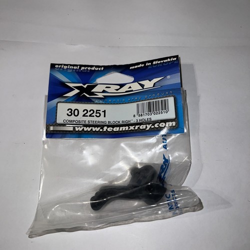 Xray T1 Composite Steering Block Right (3 Holes) - 302251