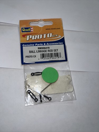Revelle Proto CX Parts: RMXE6414 Swashplate Set & RMXE6419 Ball Link