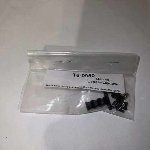 Schumacher Racing Step 45 Cougar Laydown- T6-0950