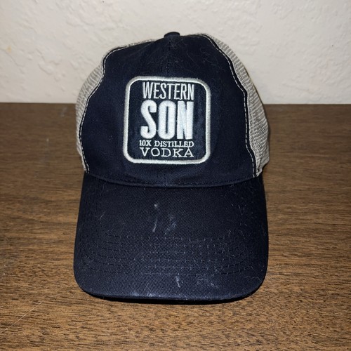Western Son Distilled Vodka Snapback Mesh Hat