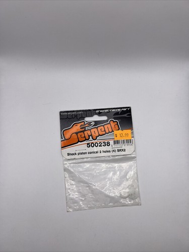 Serpent Shock Piston Conical 2-Holes (4) - SER500238 SRX2