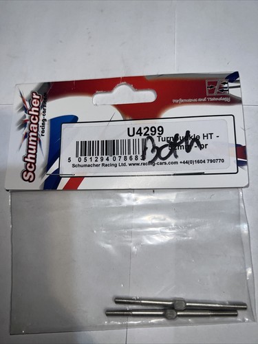 Schumacher Racing Turnbuckle HT - 52mm - pr SCHU4299