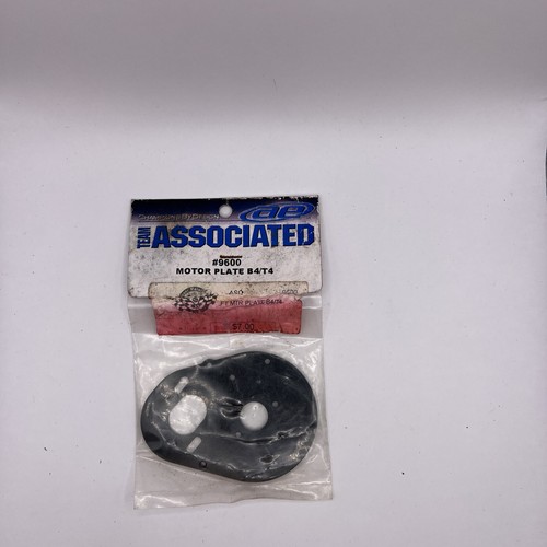Team Associated 9600 B4 T4 Black Motor Plate RC10B4 RC10T4 RC Part