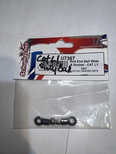 Schumacher Racing Rod End Ball Wide & Socket pr - L1/EVO ST SCHU7367