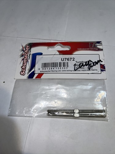 Schumacher Racing Turnbuckle Adjuster HTT - 56mm - pr SCHU7672