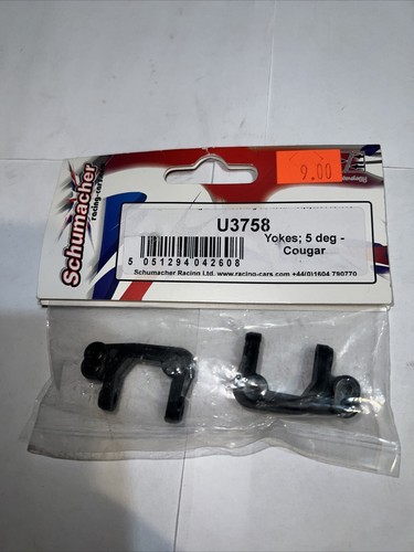 Schumacher Racing Yokes; 5 deg - Cougar SCHU3758