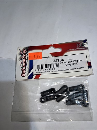 Schumacher Racing Fluted Ball Grippa - Grey pk8 SCHU4704
