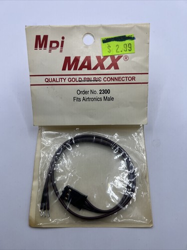 Mpi Maxx Pin Connecter Fits Airtronics Male 2300