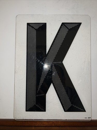 Business Letters Signs 3D See Thru Good For Lights 10” Inch Sign Lettering