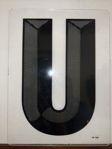 Business Letters Signs 3D See Thru Good For Lights 10” Inch Sign Lettering