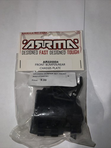 ARRMA Bumper Rear Chassis Plate Set Front ARAC3485 Electric Car/Truck Option