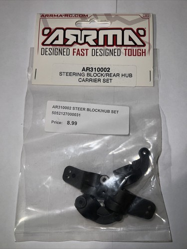 ARRMA Steering Block Rear Hub Carrier ARAC9380 Electric Car/Truck Option Parts