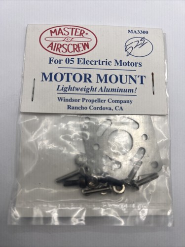 Master Airscrew 05 Electric Motor Mount - Light Weight Aluminum - MA3300