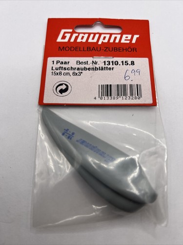 Graupner Airscrew Propeller Blades 15x8cm (6x3”) cm Oem