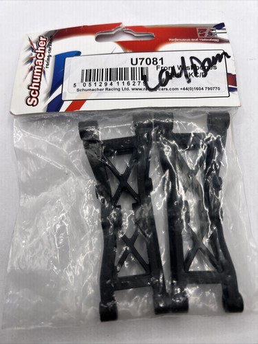 Schumacher #7081 Front Wishbones Stiff for the Cougar KC & Cougar KD