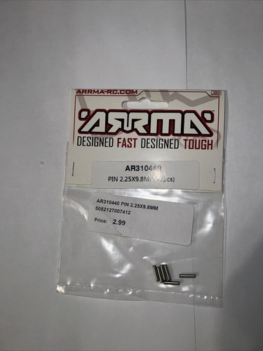 ARRMA Pin 2.25x9.8mm 6 ARAC8008 Elec Car/Truck Replacement Parts
