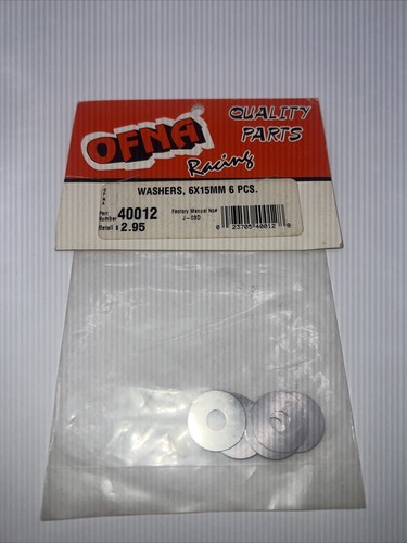 OFNA Washers, 6x15mm 6pcs New OEM