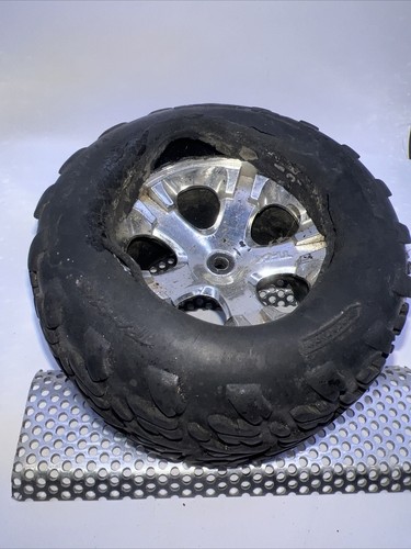 Traxxas single used wheel free shipping wheel tire and wheel damage