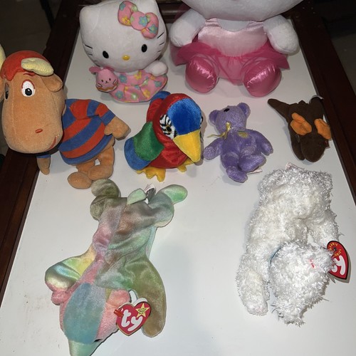 Ty Beanie Baby - Lot of 8 Beanies some with Tags
