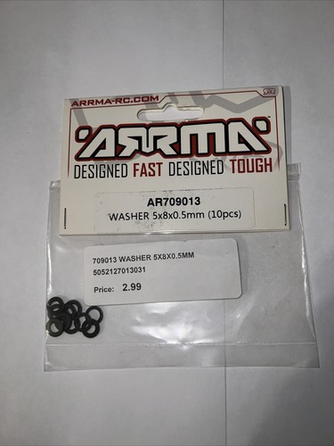 ARRMA Washer 5x8x0.5mm 10 ARAC9834 Elec Car/Truck Replacement Parts