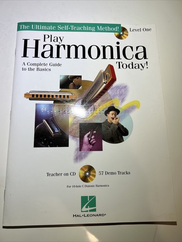 Play Harmonica Today Level 1 Instructional Book and Audio