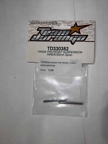 TD330352 HINGE PIN: FRONT SUSPENSION INNER (35MM 2PCS) TEAM DURANGO