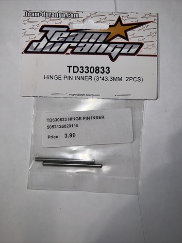 Team Durango Hinge Pin Inner (3*43.3mm/2pcs) TD330833