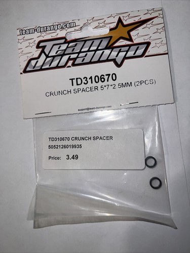 Team Durango Crunch Spacer 6x7x2.5mm TD310670 OZRC JC