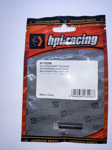 hpi racing parts for rc Part # 115296 idle gear shaft