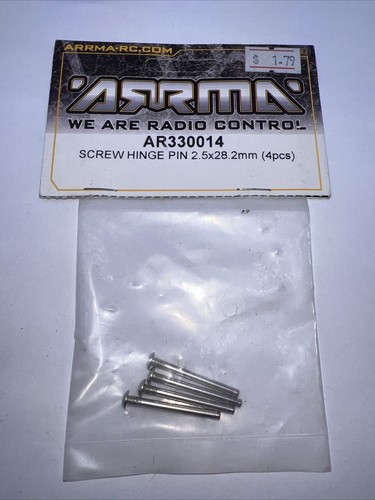 ARRMA Screw Hinge Pin 2.5x25mm 2 ARAC9819 Elec Car/Truck Replacement Parts