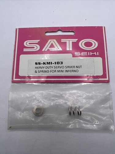 Mini Inferno Heavy Duty Servo Savor Nut & Spring Sato Seiki SS-KMI-103