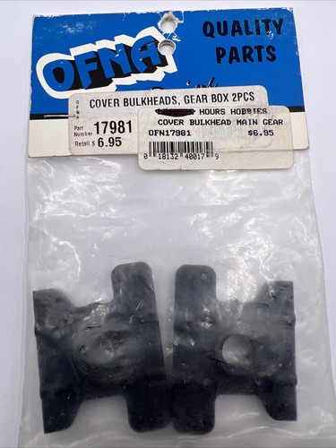 NEW OFNA Pirate 10 Bulkhead Covers, Gear Box Part # OFN17981