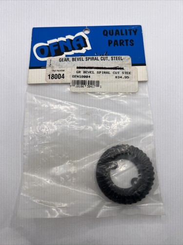 OFNA PIRATE MT STEEL SPIRAL BEVEL GEAR # 18004 NEW