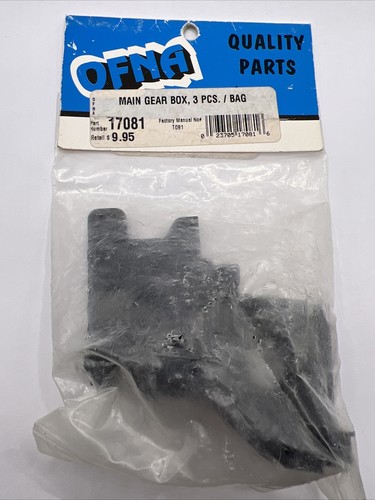 OFNA Racing #17081 Main Gear Box Bag (3 pcs) Vintage NIP NOS