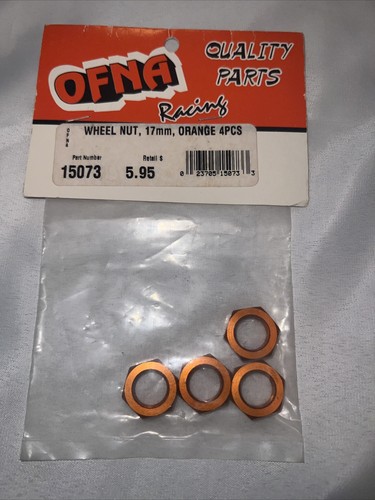 Ofna 17mm Orange Wheel Nuts (4pcs) Ofn15073
