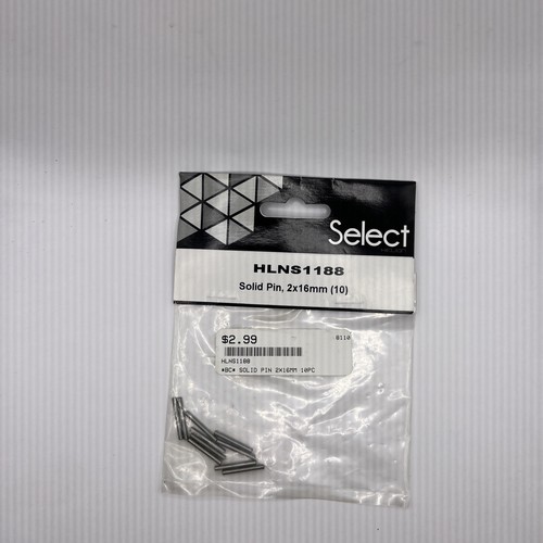 Helion HLNS1188 Solid Pin, 2x16mm (10) New OEM