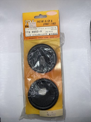 RIDE COMPETITION PARTS 1/10 Tires TTS 6652-V Street Tires With Foams