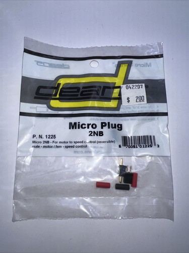 Deans Micro Plug 2NB 1 Set for Motor to Speed Control Rc Connector 1225