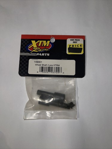 New XTM Racing 149301 wheel shaft (2) x-ts/ mammoth/XLB x-f