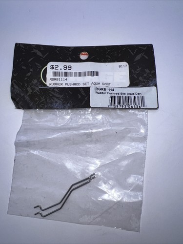Rage R/C - Rudder Pushrod Set: Aqua Dart