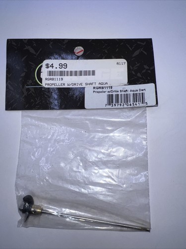 Rage R/C Boat Aqua Dart Propeller With Drive Shaft RGRB1119