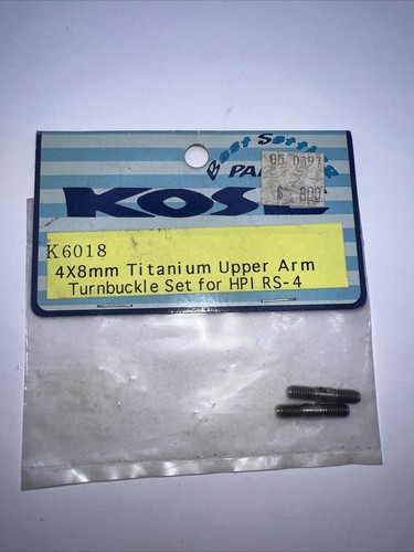 Kose Turnbuckle Set For HPI RS4 Titanium Upper Arm K6018