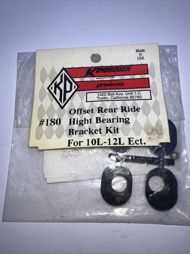 Vintage Kimbrough #180 - Offset Rear Ride Height Bearing Bracket For 10L-12L
