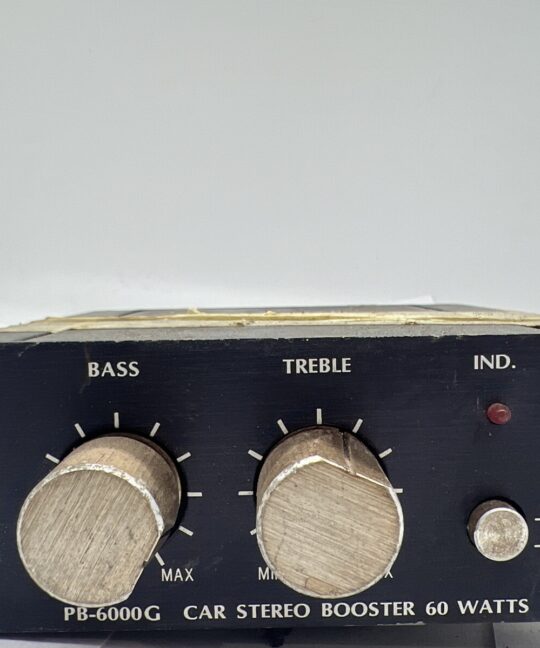 Car Stereo Booster PB-6000G 60 Watts Vintage Radio As-Is Untested