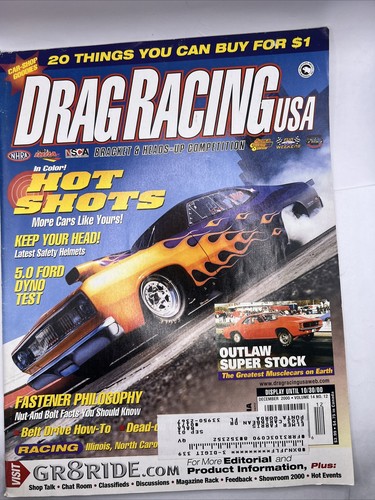 Drag Racing USA Magazine December 2000 Back Issue