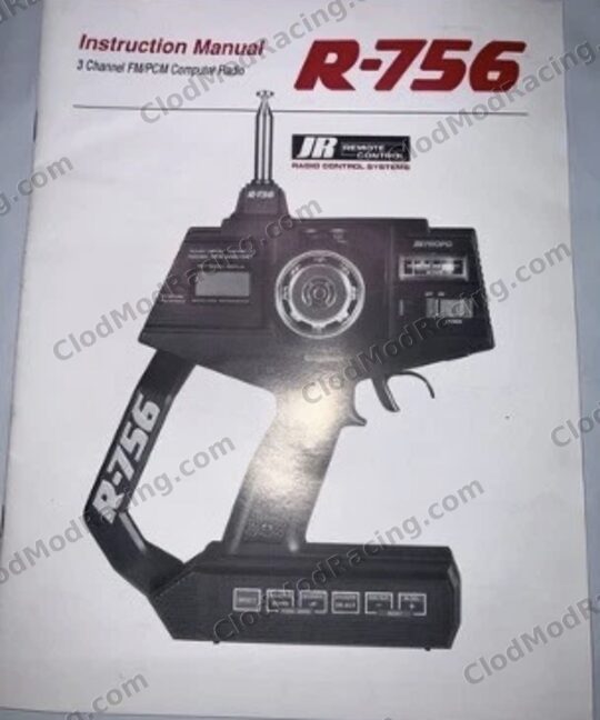 Instruction manual Jr Remote R-756